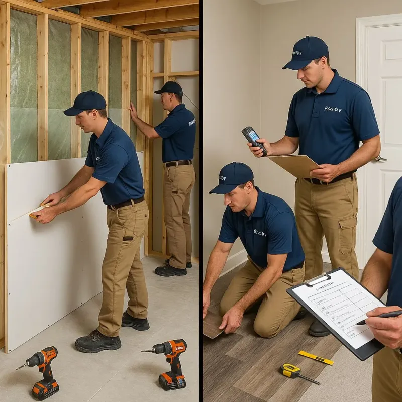 Repairs and Reconstruction process in Chelmsford, MA